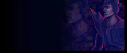 A dynamic HD wallpaper featuring Pixel Boy and the Ever Expanding Dungeon, showcasing a vibrant, pixelated character design against a dark backdrop.