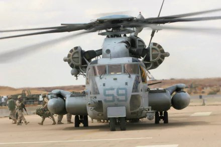 military Sikorsky CH-53E Super Stallion HD Desktop Wallpaper | Background Image
