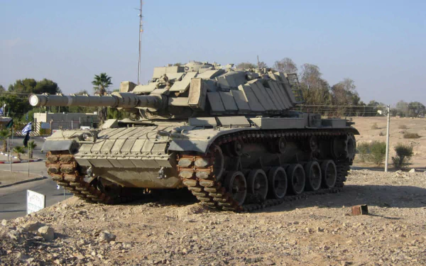 military Magach HD Desktop Wallpaper | Background Image