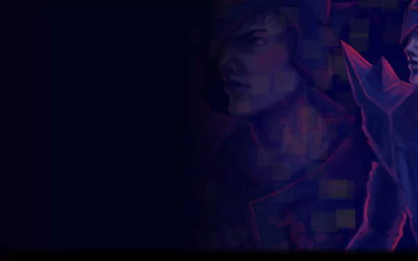 A dynamic HD wallpaper featuring Pixel Boy and the Ever Expanding Dungeon, showcasing a vibrant, pixelated character design against a dark backdrop.