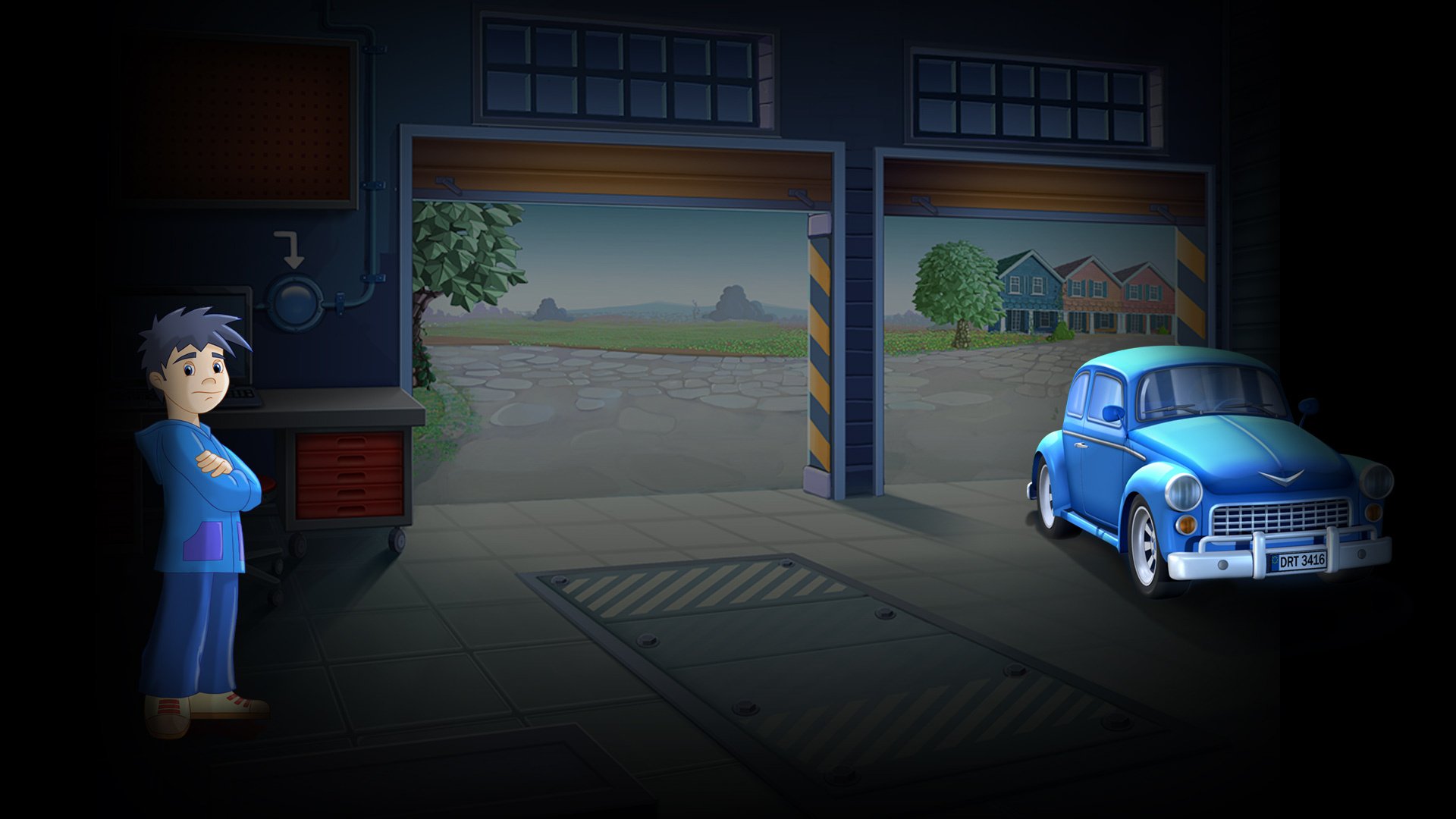 Download Video Game School Bus Fun HD Wallpaper