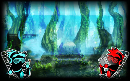 video game Rush Bros. HD Desktop Wallpaper | Background Image