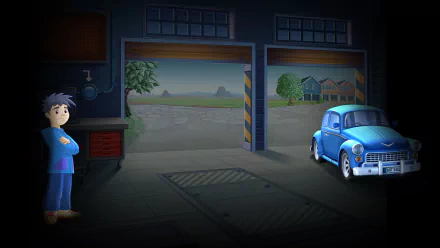 video game School Bus Fun HD Desktop Wallpaper | Background Image