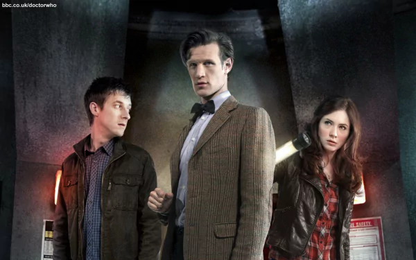 Amy Pond Karen Gillan Matt Smith TV Show Doctor Who (2005) HD Desktop Wallpaper | Background Image
