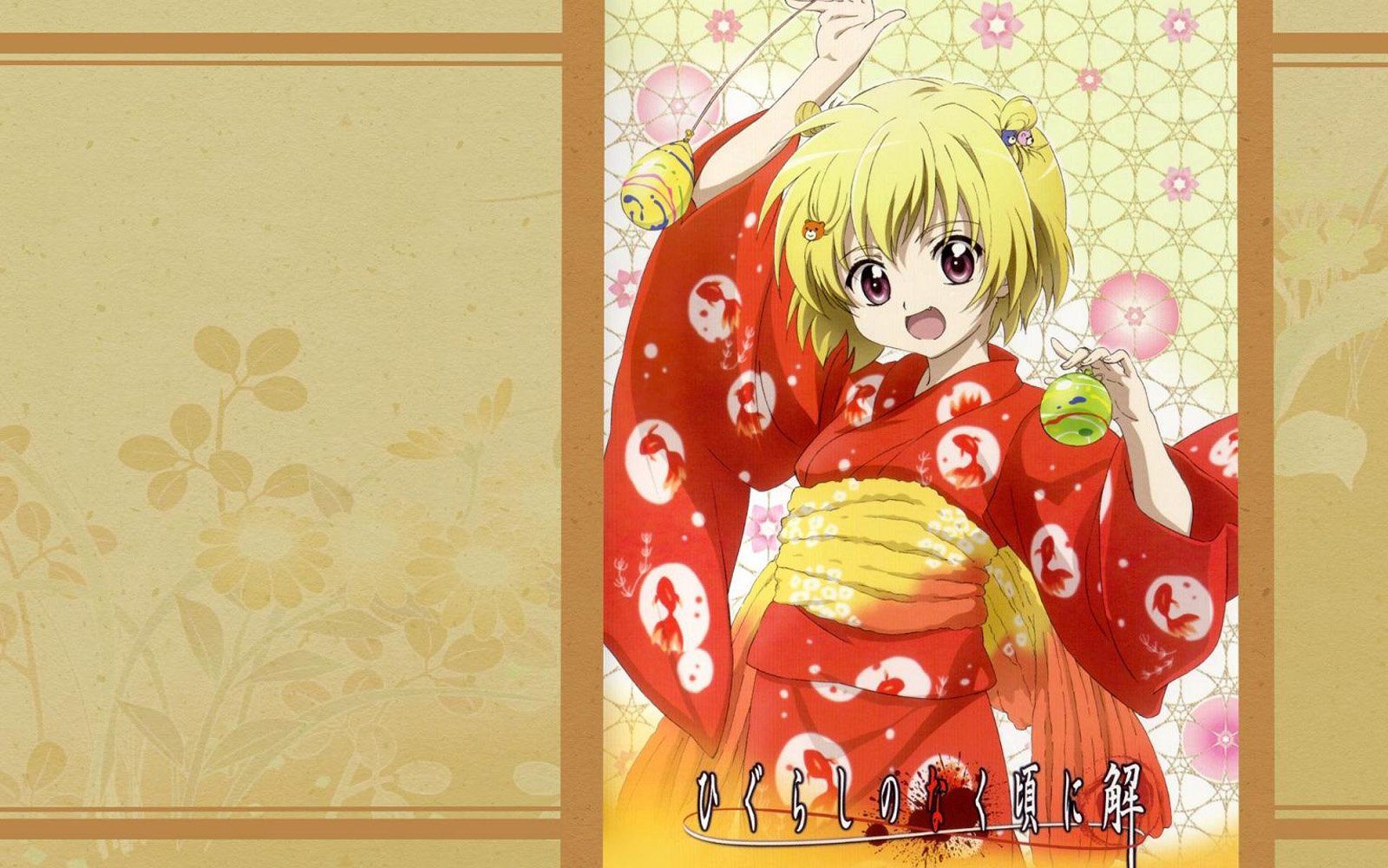 Download Hōjō Satoko Anime Higurashi When They Cry Wallpaper