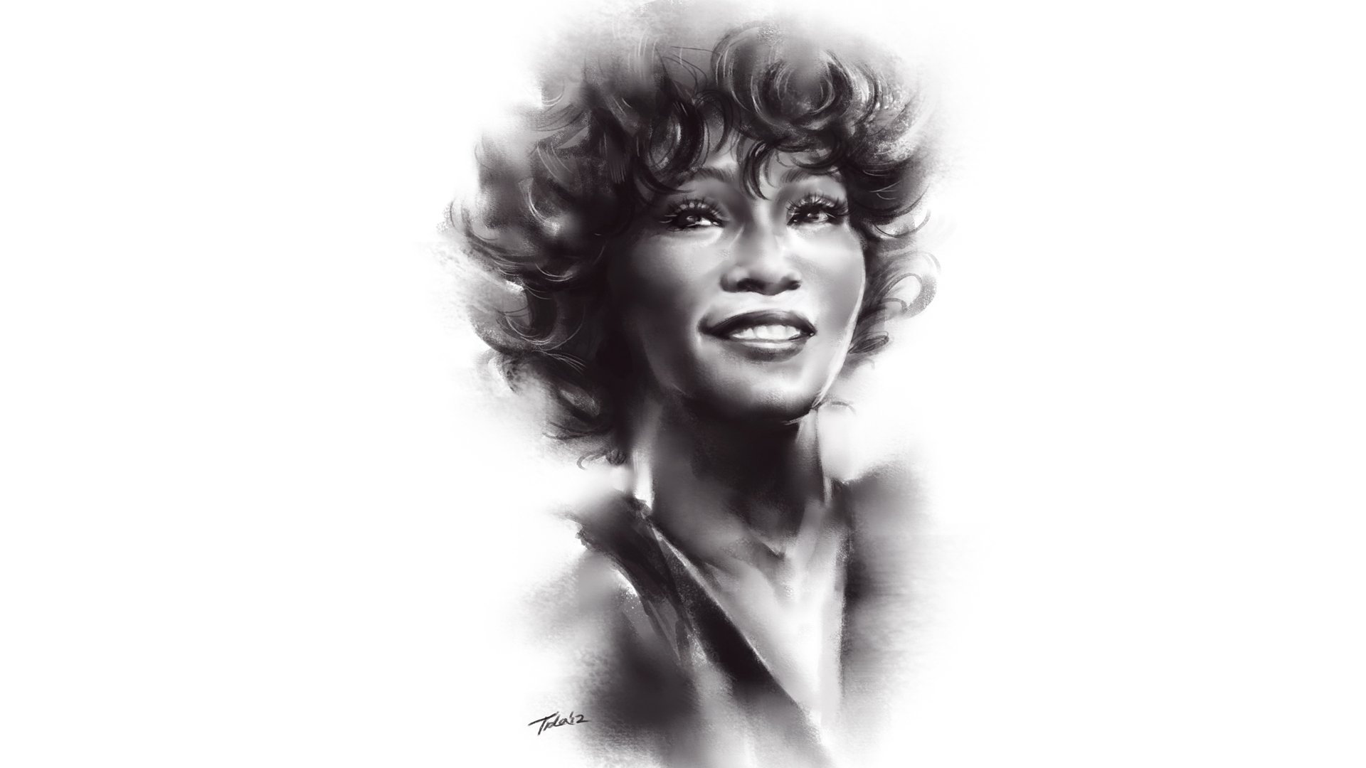 Download Music Whitney Houston HD Wallpaper