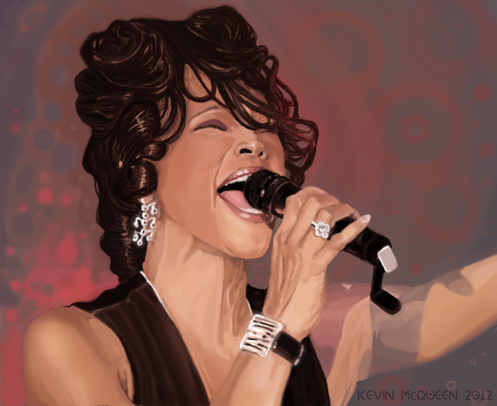 Download Music Whitney Houston Wallpaper