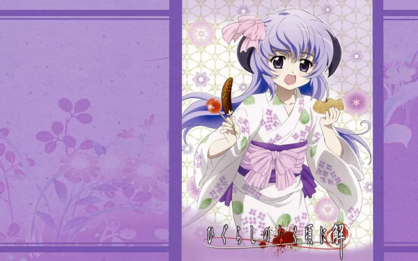 Furude Hanyū Anime Higurashi When They Cry HD Desktop Wallpaper | Background Image