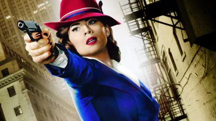 Hayley Atwell TV Show Agent Carter HD Desktop Wallpaper | Background Image