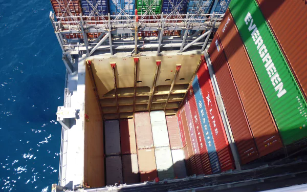 man made Container terminal HD Desktop Wallpaper | Background Image