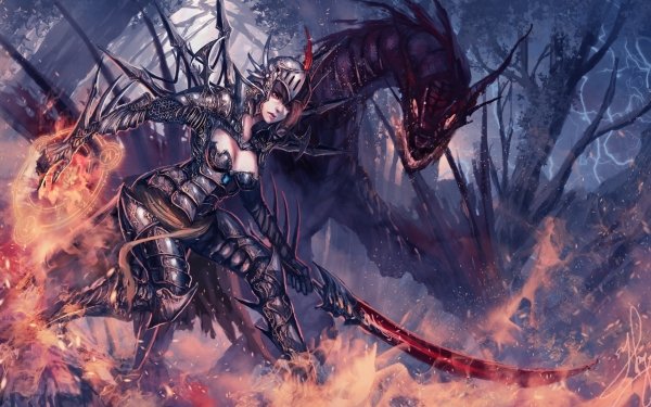 Fantasy Women Warrior HD Wallpaper | Background Image