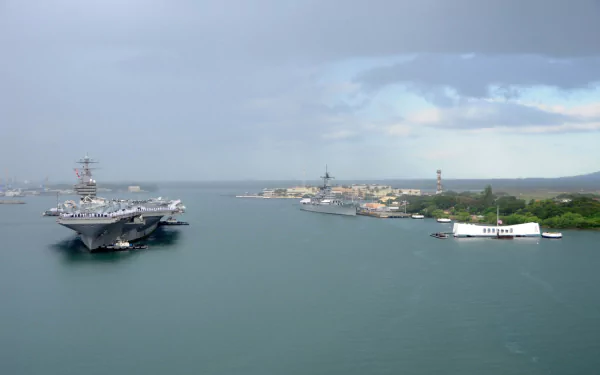 warship aircraft carrier military USS Abraham Lincoln (CVN-72) HD Desktop Wallpaper | Background Image