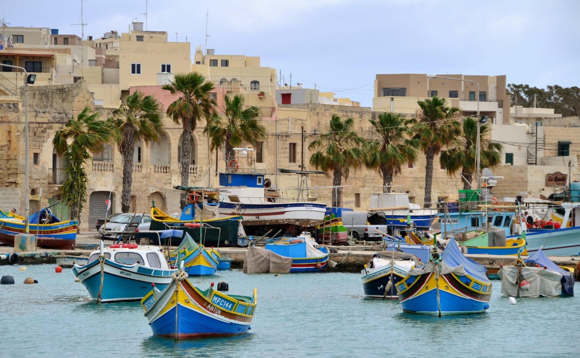 Download Man Made Marsaxlokk 4k Ultra HD Wallpaper