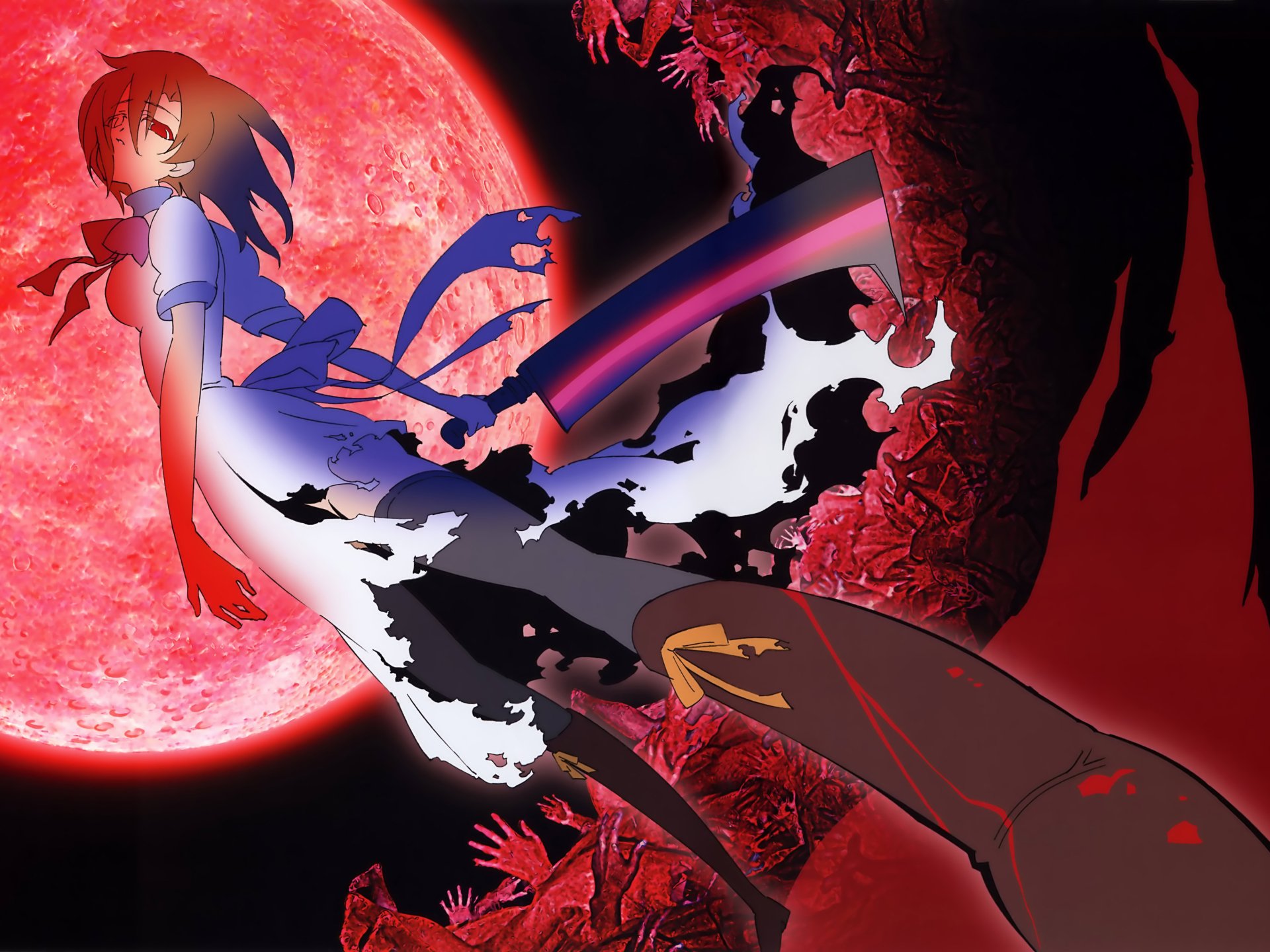 Download Rena Ryūgū Anime Higurashi When They Cry 4k Ultra HD Wallpaper