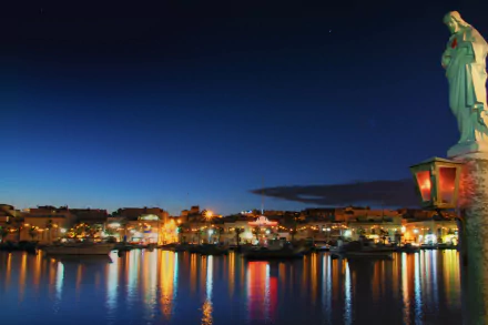 man made Marsaxlokk HD Desktop Wallpaper | Background Image