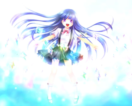 Furude Rika Anime Higurashi When They Cry HD Desktop Wallpaper | Background Image