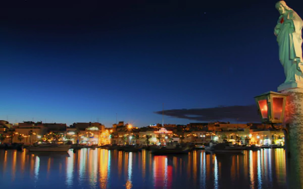 man made Marsaxlokk HD Desktop Wallpaper | Background Image