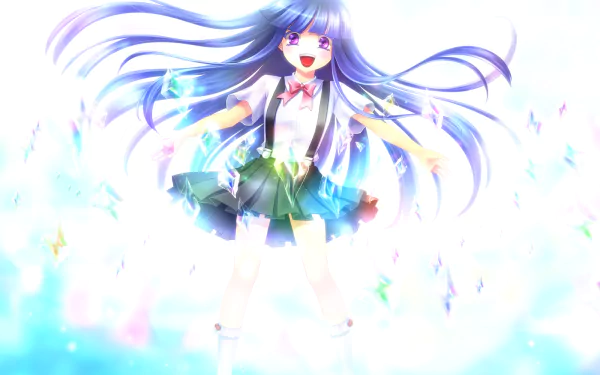 Furude Rika Anime Higurashi When They Cry HD Desktop Wallpaper | Background Image