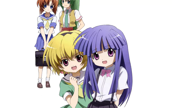 Anime Higurashi When They Cry HD Desktop Wallpaper | Background Image
