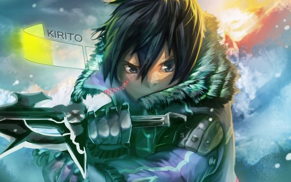 Anime Sword Art Online Kirito HD Wallpaper | Background Image