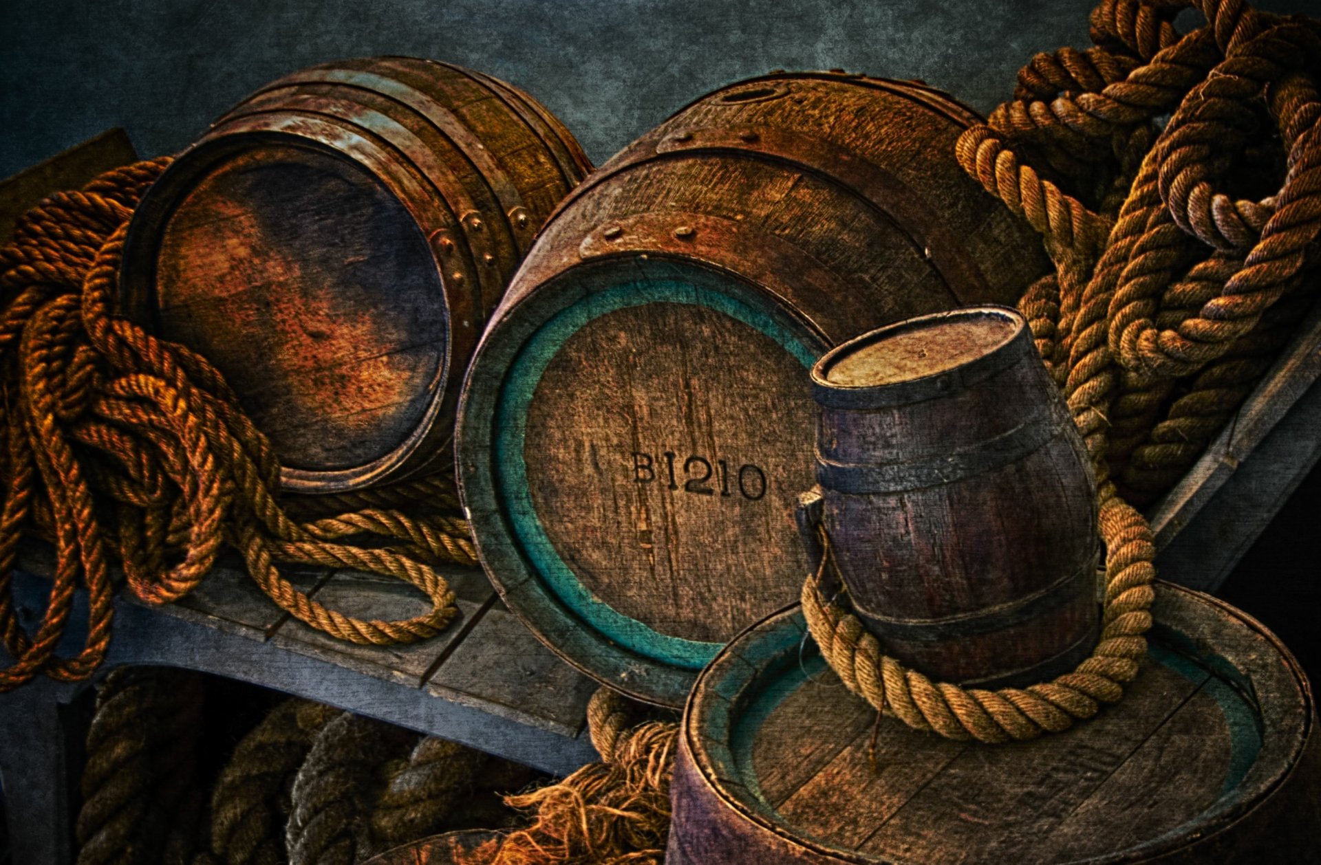 Download Man Made Barrel HD Wallpaper