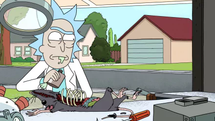 Rick Sanchez TV Show Rick and Morty HD Desktop Wallpaper | Background Image