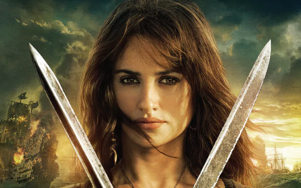 Angelica Teach Penelope Cruz movie Pirates of the Caribbean: On Stranger Tides HD Desktop Wallpaper | Background Image