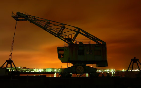 man made crane HD Desktop Wallpaper | Background Image