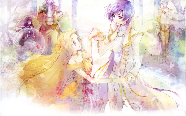Marianne Vi Britannia Lelouch Lamperouge Charles Zi Britannia Jeremiah Gottwald Euphemia Li Britannia Anime Code Geass HD Desktop Wallpaper | Background Image