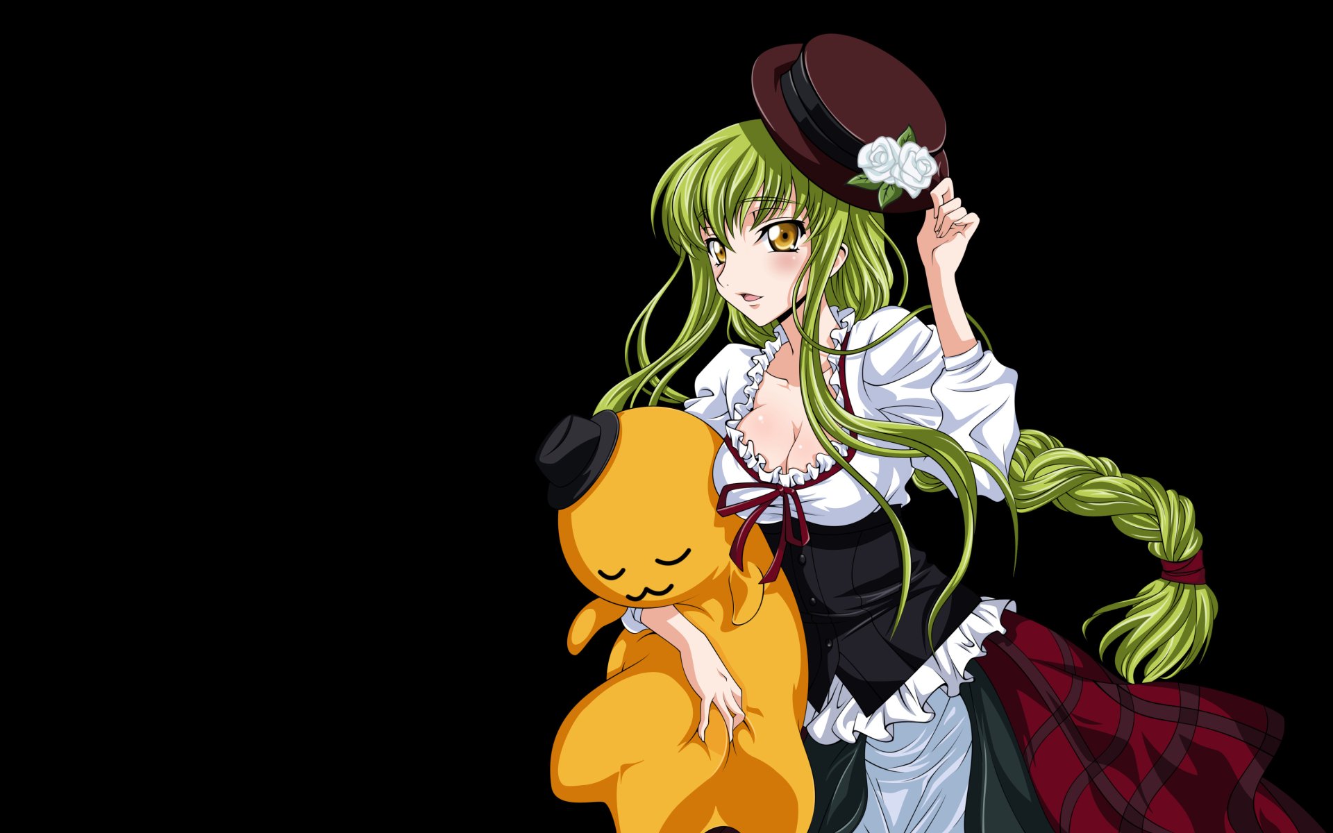 Download C.C. (Code Geass) Anime Code Geass 4k Ultra HD Wallpaper