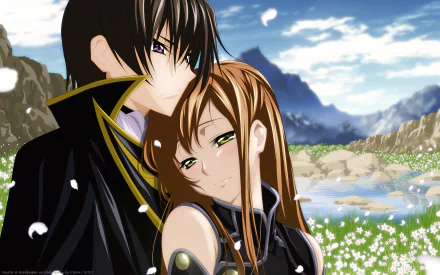 Shirley Fenette Lelouch Lamperouge Anime Code Geass HD Desktop Wallpaper | Background Image