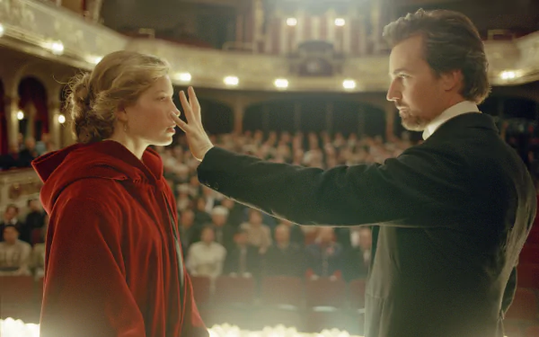 Edward Norton Jessica Biel movie The Illusionist HD Desktop Wallpaper | Background Image