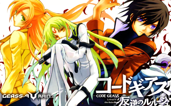 Shirley Fenette Lelouch Lamperouge C.C. (Code Geass) Anime Code Geass HD Desktop Wallpaper | Background Image