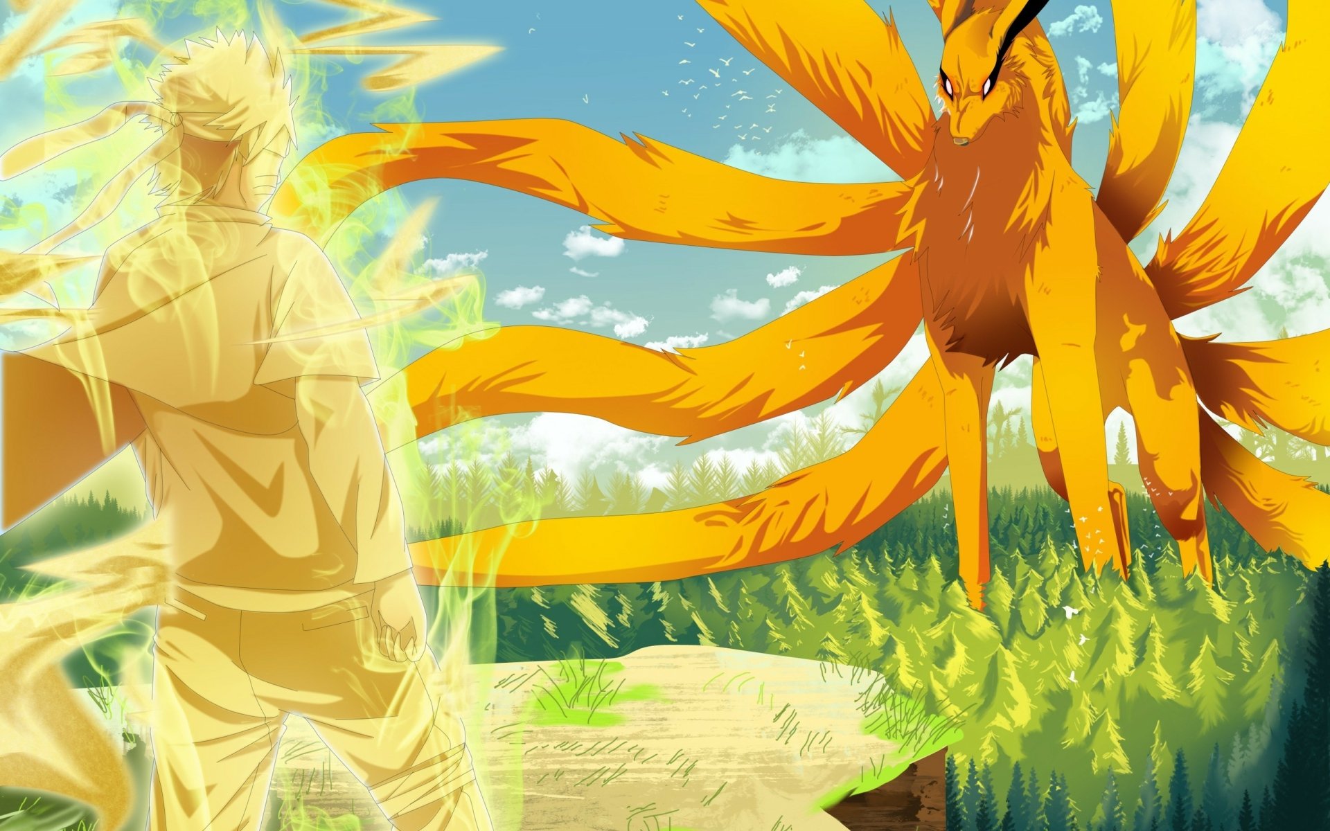 Naruto Uzumaki and Kurama HD Duvar kağıdı Arka plan 2560x1600 ID Naruto Uzumaki and Kurama HD Duvar kağıdı Arka plan 2560x1600 ID