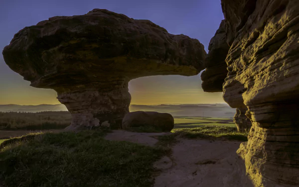 nature Bunnet Stane HD Desktop Wallpaper | Background Image