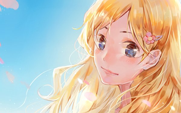 Anime Your Lie in April Kaori Miyazono HD Wallpaper | Background Image