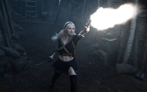 Babydoll (Sucker Punch) Emily Browning movie Sucker Punch HD Desktop Wallpaper | Background Image