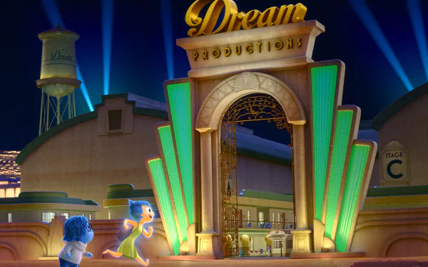 Joy (Inside Out) Sadness (Inside Out) movie Inside Out HD Desktop Wallpaper | Background Image