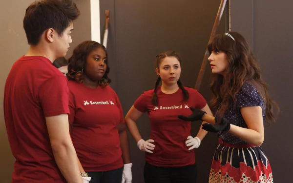 Jessica Day Zooey Deschanel TV Show New Girl HD Desktop Wallpaper | Background Image