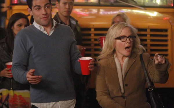 Schmidt (New Girl) Max Greenfield TV Show New Girl HD Desktop Wallpaper | Background Image