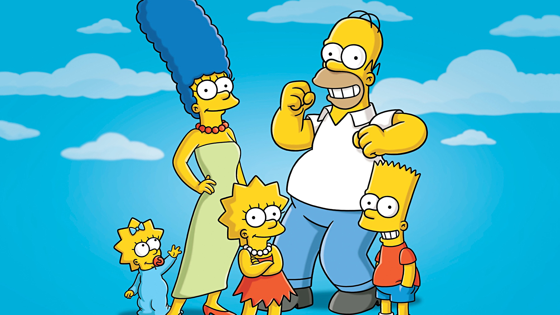 Download Bart Simpson Maggie Simpson Lisa Simpson Marge Simpson Homer  Simpson TV Show The Simpsons HD Wallpaper