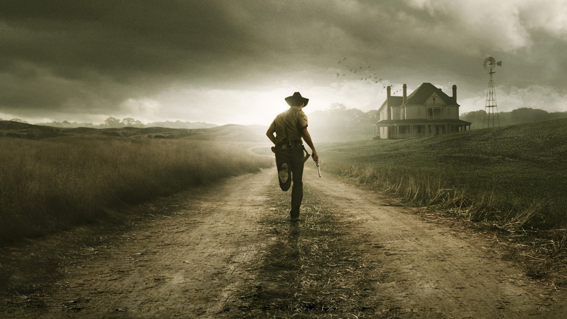 Download Rick Grimes TV Show The Walking Dead HD Wallpaper