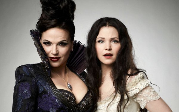TV Show Once Upon A Time Lana Parrilla Evil Queen Snow White HD Wallpaper | Background Image
