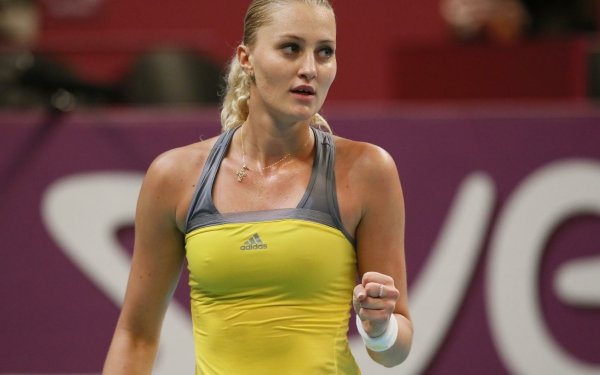 Sports Kristina Mladenovic Tennis HD Wallpaper | Background Image