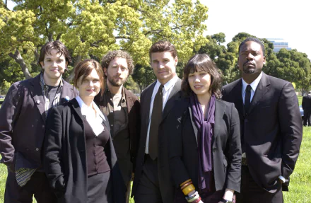 Zack Addy Eric Millegan Jack Hodgins T.J. Thyne Angela Montenegro Michaela Conlin Seeley Booth David Boreanaz Emily Deschanel Temperance Brennan TV Show Bones (TV Show) HD Desktop Wallpaper | Background Image