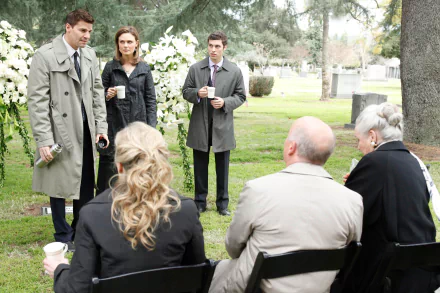 Lance Sweets John Francis Daley Seeley Booth David Boreanaz Emily Deschanel Temperance Brennan TV Show Bones (TV Show) HD Desktop Wallpaper | Background Image