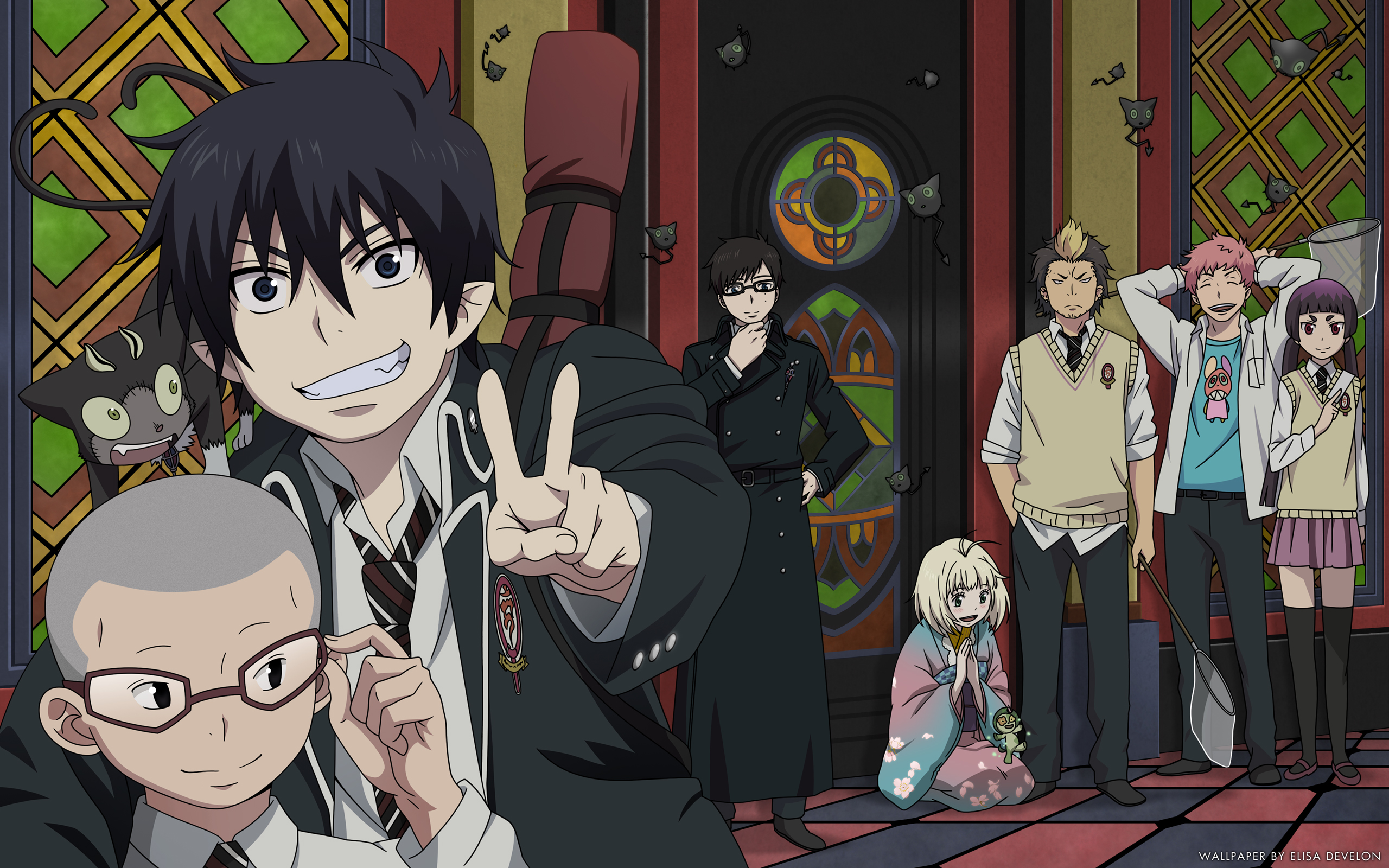 blue exorcist