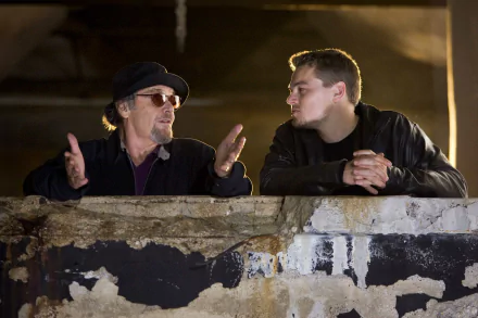 Leonardo Dicaprio ack Nicholson movie The Departed HD Desktop Wallpaper | Background Image