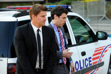 Seeley Booth David Boreanaz Lance Sweets John Francis Daley TV Show Bones (TV Show) HD Desktop Wallpaper | Background Image