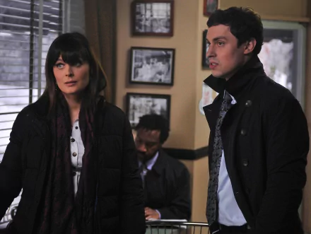 Lance Sweets John Francis Daley Emily Deschanel Temperance Brennan TV Show Bones (TV Show) HD Desktop Wallpaper | Background Image